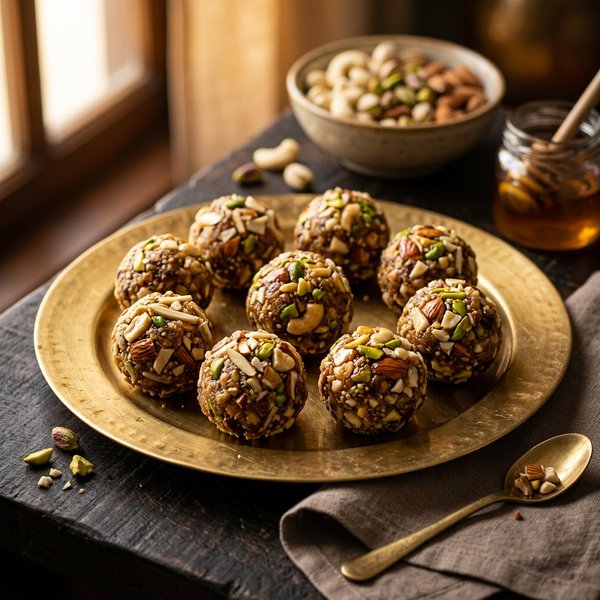 Dry Fruit Laddus