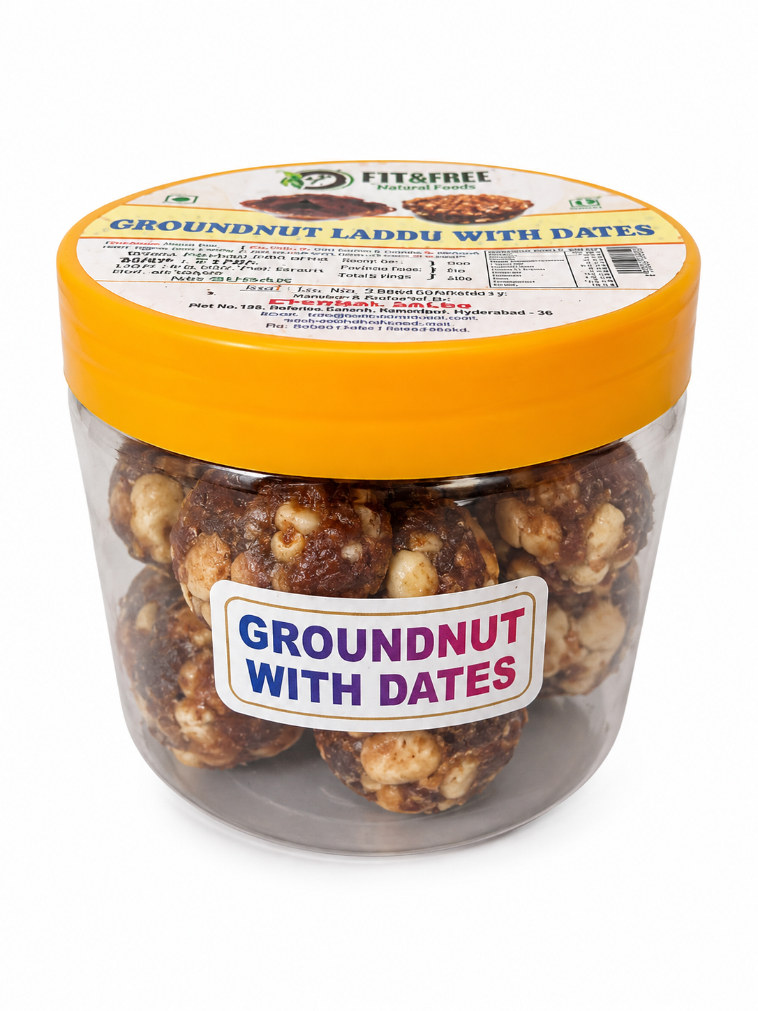 Groundnut with Dates Laddu