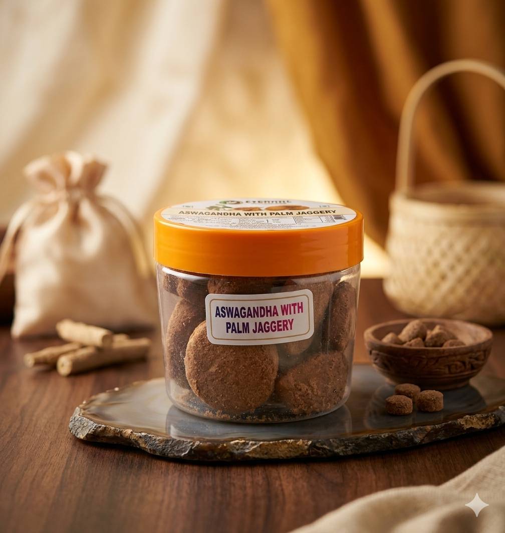 Ashwagandha with palm jaggery